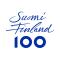Logotype of Suomi Finland 100 campaign